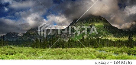Mountain panorama 13493265