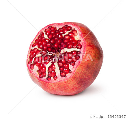 Bright Ripe Delicious Juicy Pomegranate 13493347