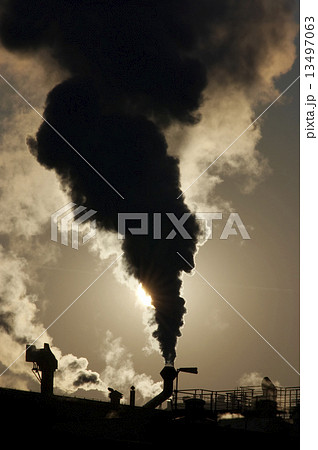 sun covered with soot 13497063
