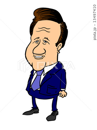 David Cameron caricature David Cameron caricature 13497410