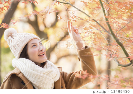 冬の女性 冬の女性 13499450