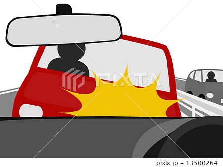 逆走車衝突。 逆走車衝突。 13500264