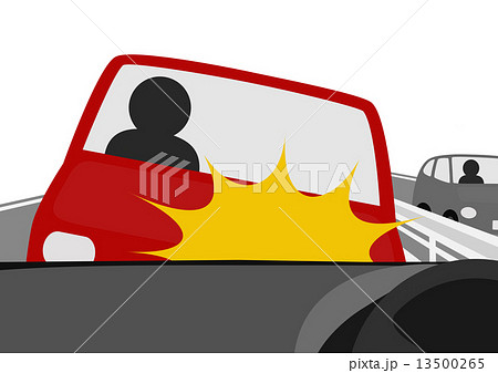 逆走車衝突。 13500265