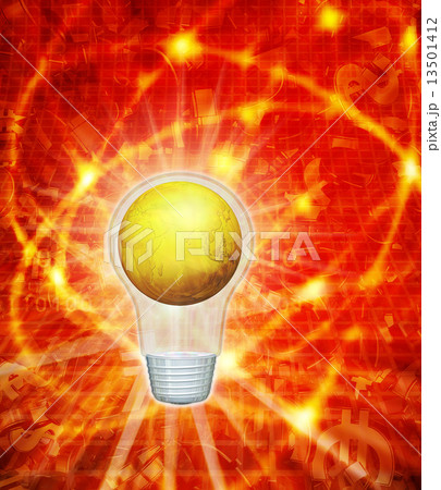光る電球/黄金の地球 光る電球/黄金の地球 13501412