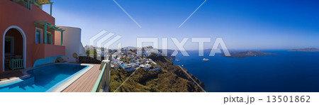 Santorini panorama - Greece 13501862