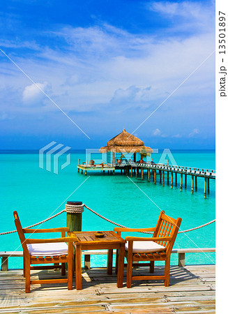 Cafe on the beach 13501897
