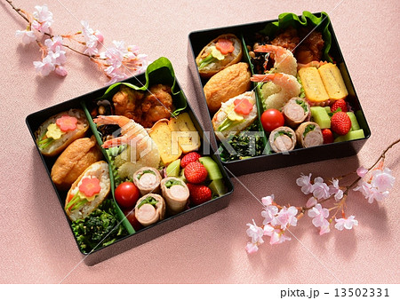 お花見弁当 13502331