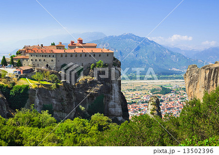 Meteora monastery in Greece Meteora monastery in Greece 13502396