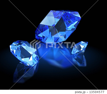 Three sapphires Three sapphires 13504577