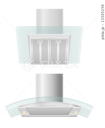 extractor hood for kitchen vector illustration 13505256