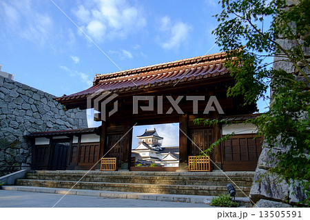 千歳御門と富山城 13505591