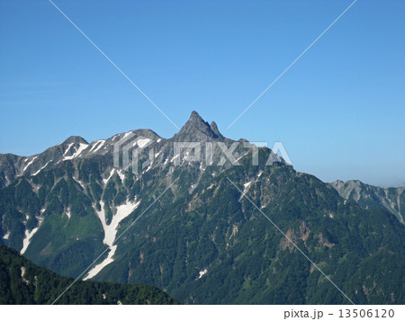 夏の北アルプス 13506120