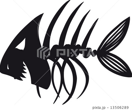 Evil Fish Skeleton Evil Fish Skeleton 13506289