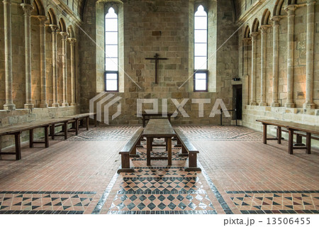 フランス モン・サン・ミシェル 食事室 フランス モン・サン・ミシェル 食事室 13506455