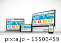ウェブサイトのテンプレート 13506459