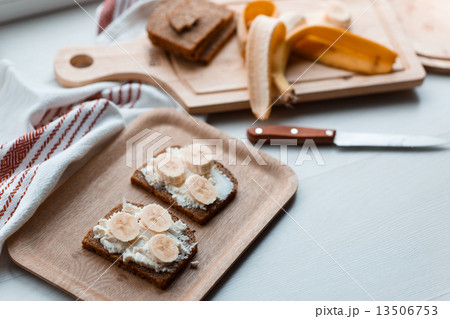 sandwich with banana sandwich with banana 13506753