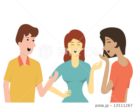 Friends talking 13511267