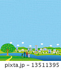家族　建物　ファミリー　 13511395