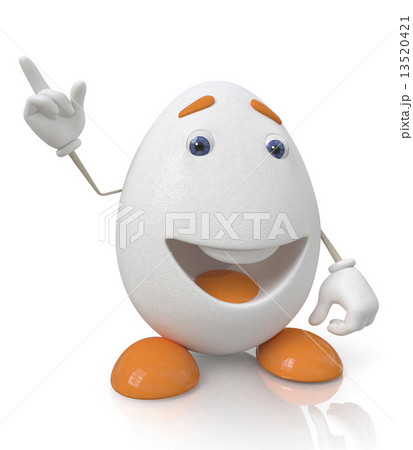 3d beautiful egg 13520421