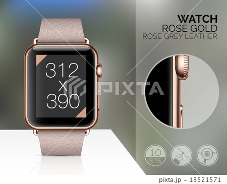 Smart watch isolated Smart watch isolated 13521571