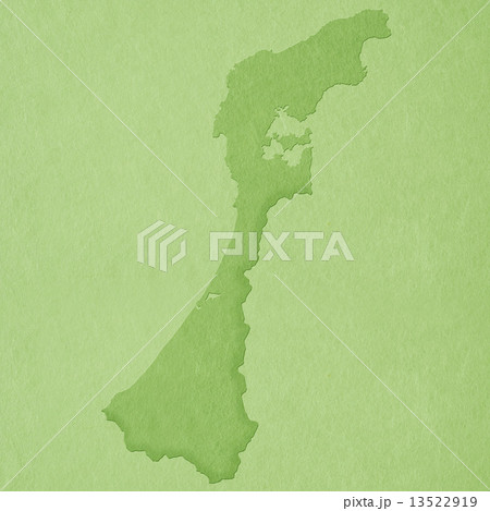 石川県地図 13522919