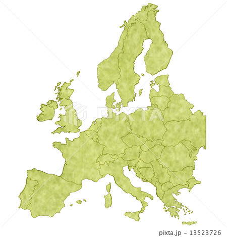 ヨーロッパ 地図 国のイラスト素材