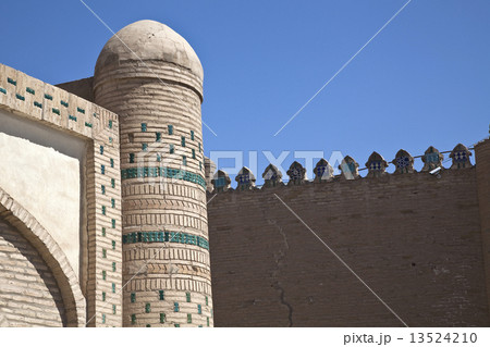 walls of the city in uzbekistan 13524210