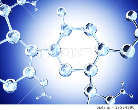 Abstract molecular structure Abstract molecular structure 13524890