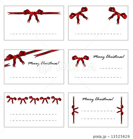 christmas gift cards set eps10 13525629
