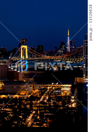レインボーブリッジ、東京タワー 13526638