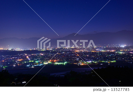 長野　飯田の夕景 13527785