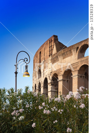 Italy. Rome. The ancient Collosseo Italy. Rome. The ancient Collosseo 13528319