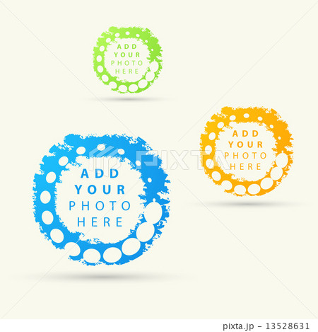 Vector background with colored dots. Vector background with colored dots. 13528631