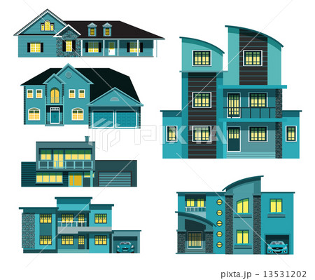 City houses (night) 13531202