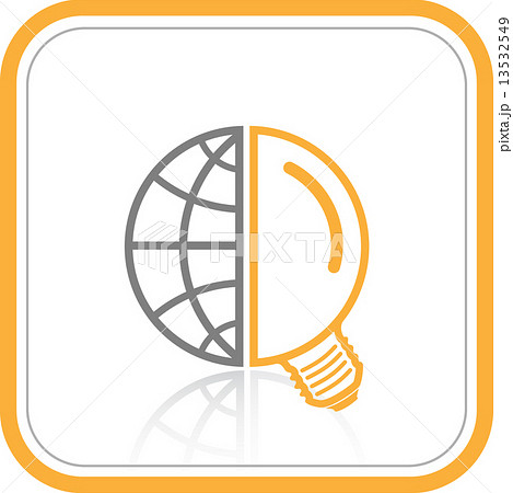 Vector abstract internet icon 13532549