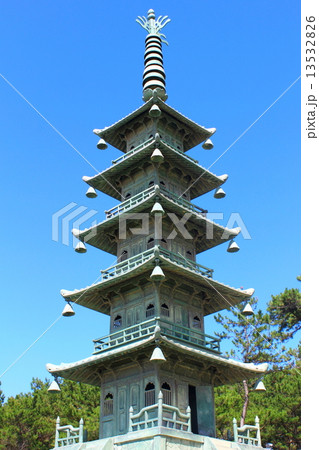 花瀬望比公園 五重の塔 花瀬望比公園 五重の塔 13532826