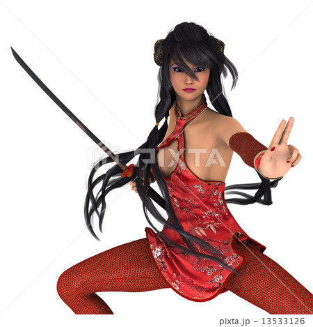 女性剣士 13533126