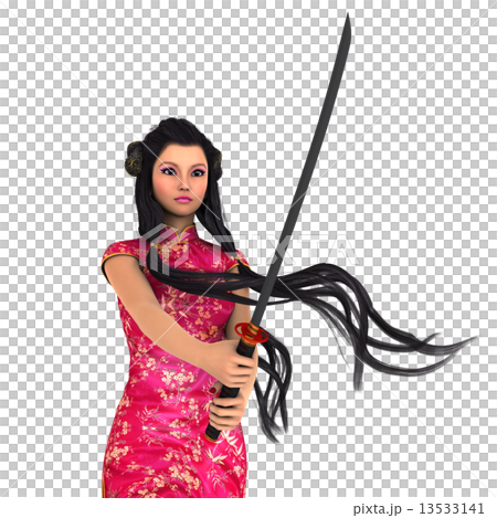 女性剣士 13533141