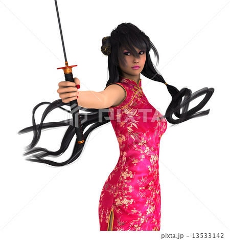 女性剣士 13533142