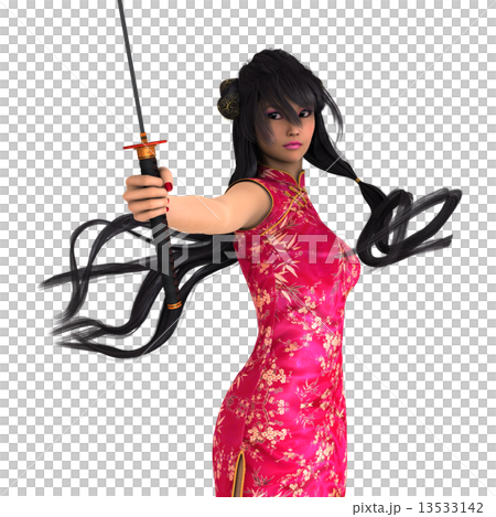 女性剣士 13533142