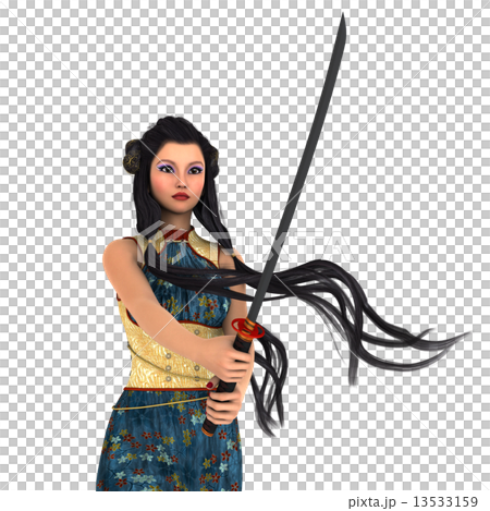 Female swordsman Female swordsman 13533159