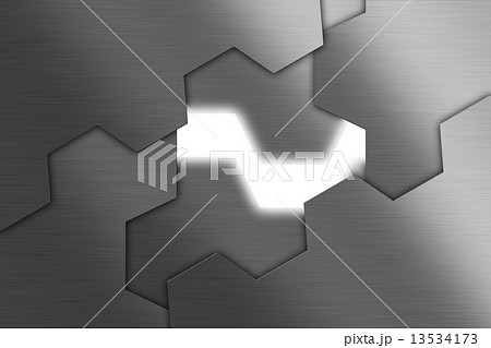 金属風の扉_全て_グレー_光あり 金属風の扉_全て_グレー_光あり 13534173