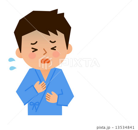 入院男性痛がる 13534841