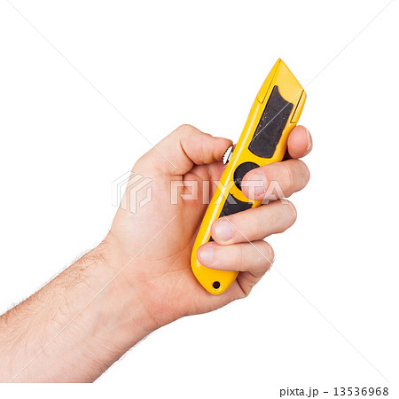Utility knife isolated Utility knife isolated 13536968