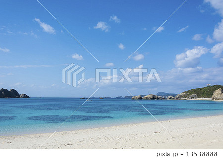 渡嘉敷島 阿波連ビーチ 13538888