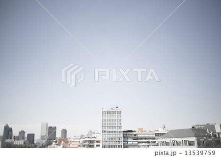Madrid Spain city skyline on sunny sky summer day Madrid Spain city skyline on sunny sky summer day 13539759
