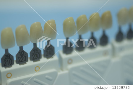 Dental tooth color guide for implants and crown colors 13539785