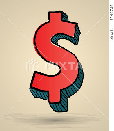 Abstract vector Illustration. Hand drawn sign. 13540786