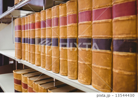 Close up of a lot of old book Close up of a lot of old book 13544430