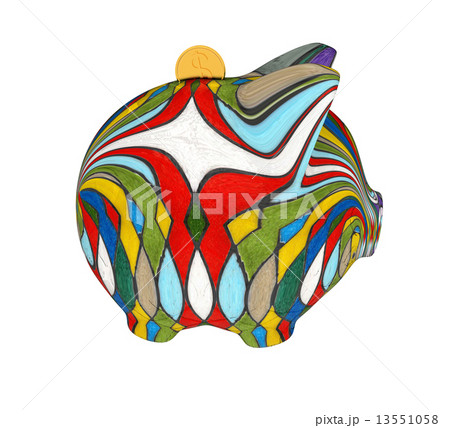 Mosaic piggy bank Mosaic piggy bank 13551058